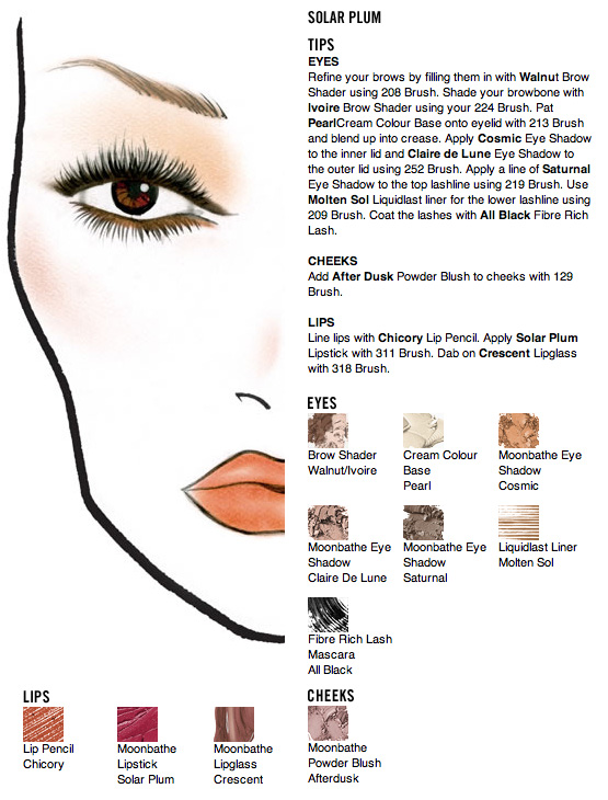 Mac Makeup Charts | Sparkle And Love