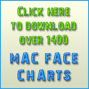 Mac Face Charts For Sale